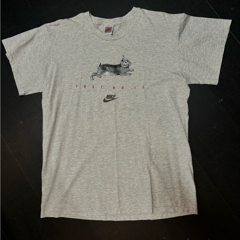 vintage nike tortoise and the hare tee